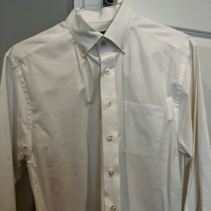 White Classic Fit Murray Buttondown Shirt